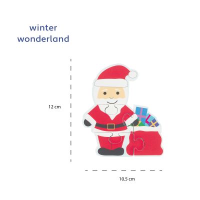 Image 2 of Father Christmas Wooden Puzzle (£5.99)